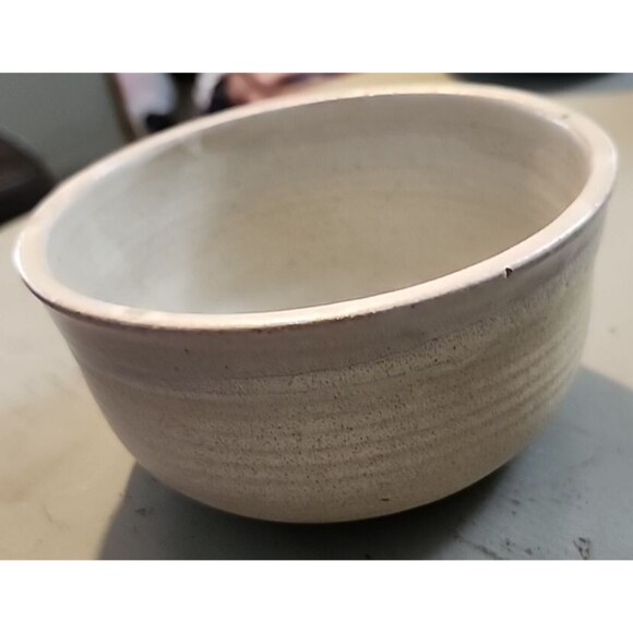 Vintage Studio Pottery Bowl – Signed Melissa ’87 Rustic Handmade Stoneware - Picture 4 of 8